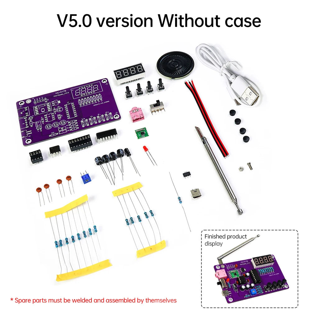 diymore RDA5807S DIY FM Radio Soldering Kit