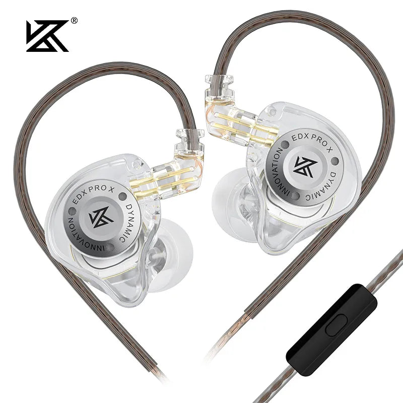 KZ EDX Pro X Dynamic HiFi In-Ear Monitor Earphones