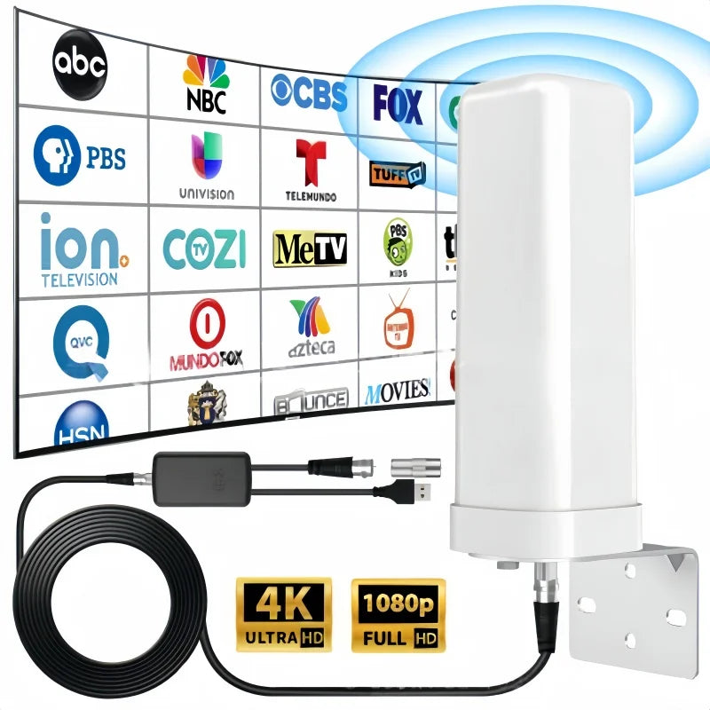 HOMEFISH 35 dBi Outdoor Digital TV Antenna