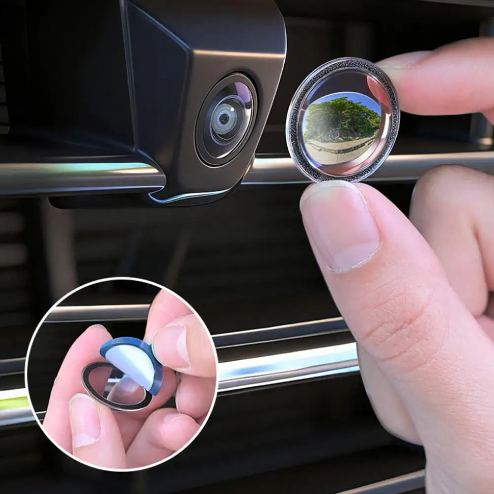 4-Piece Car Camera Lens Protector Kit with Hooks