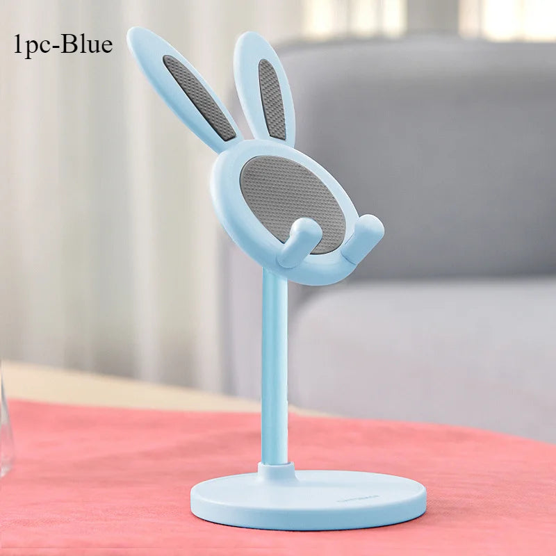 Cute Rabbit Adjustable Desktop Phone & Tablet Stand