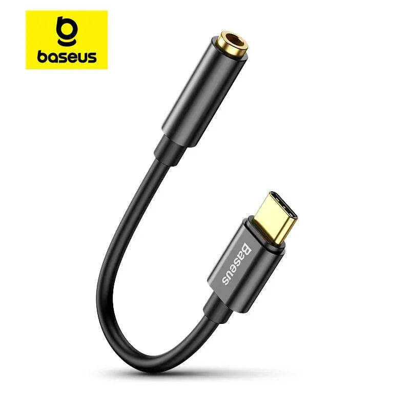 Baseus USB-C to 3.5mm AUX Audio Adapter