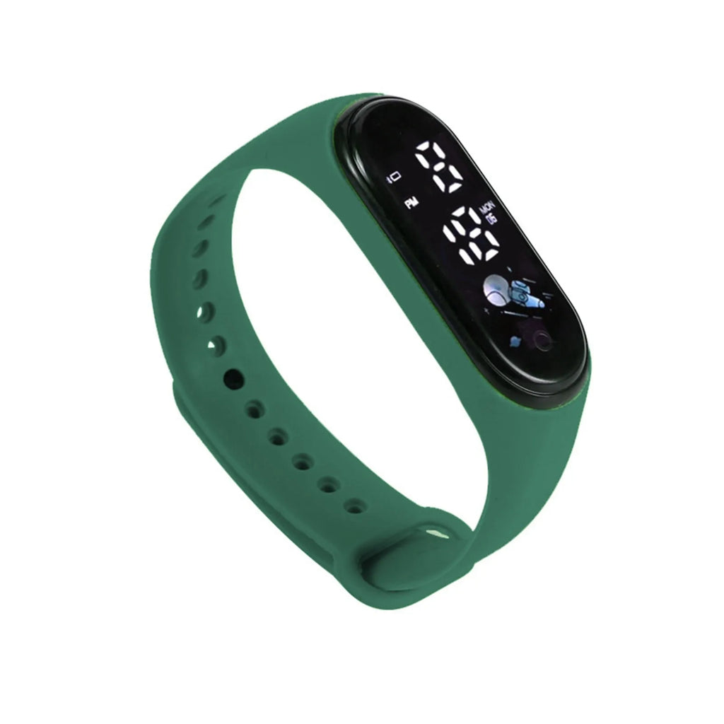 Kids Cartoon Digital Sports Watch