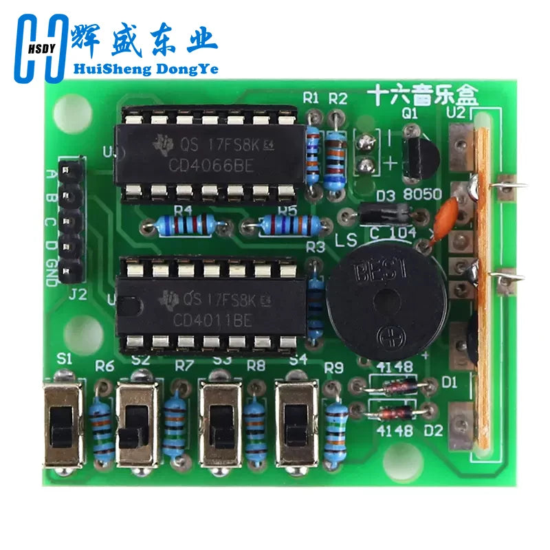 HUISHENGYUFA BOX-16 16-Sound Electronic DIY Module