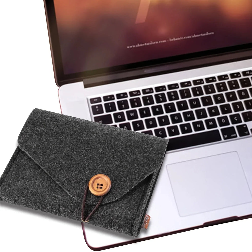 Portable Felt Electronics Accessories Organizer