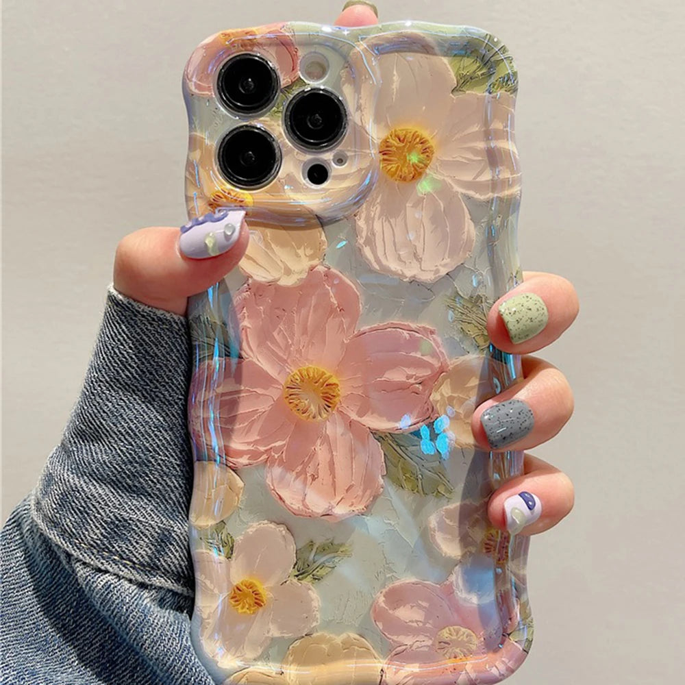 YuexTi Retro Oil Painting iPhone Case