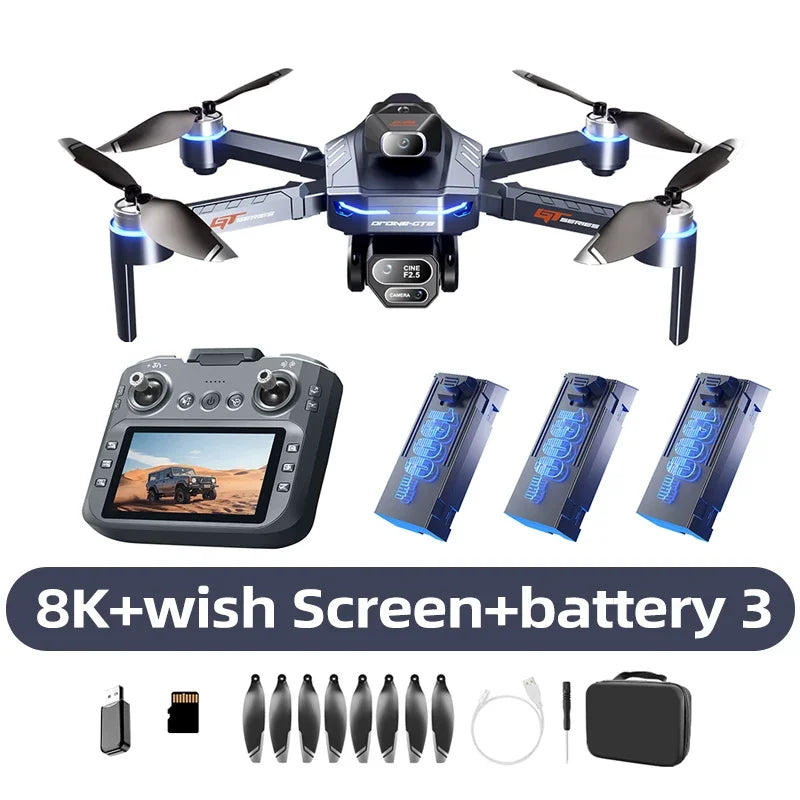 GT8 8K FPV Camera Drone with Obstacle Avoidance