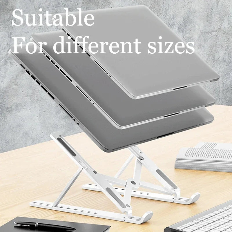 Adjustable Foldable ABS Laptop Stand