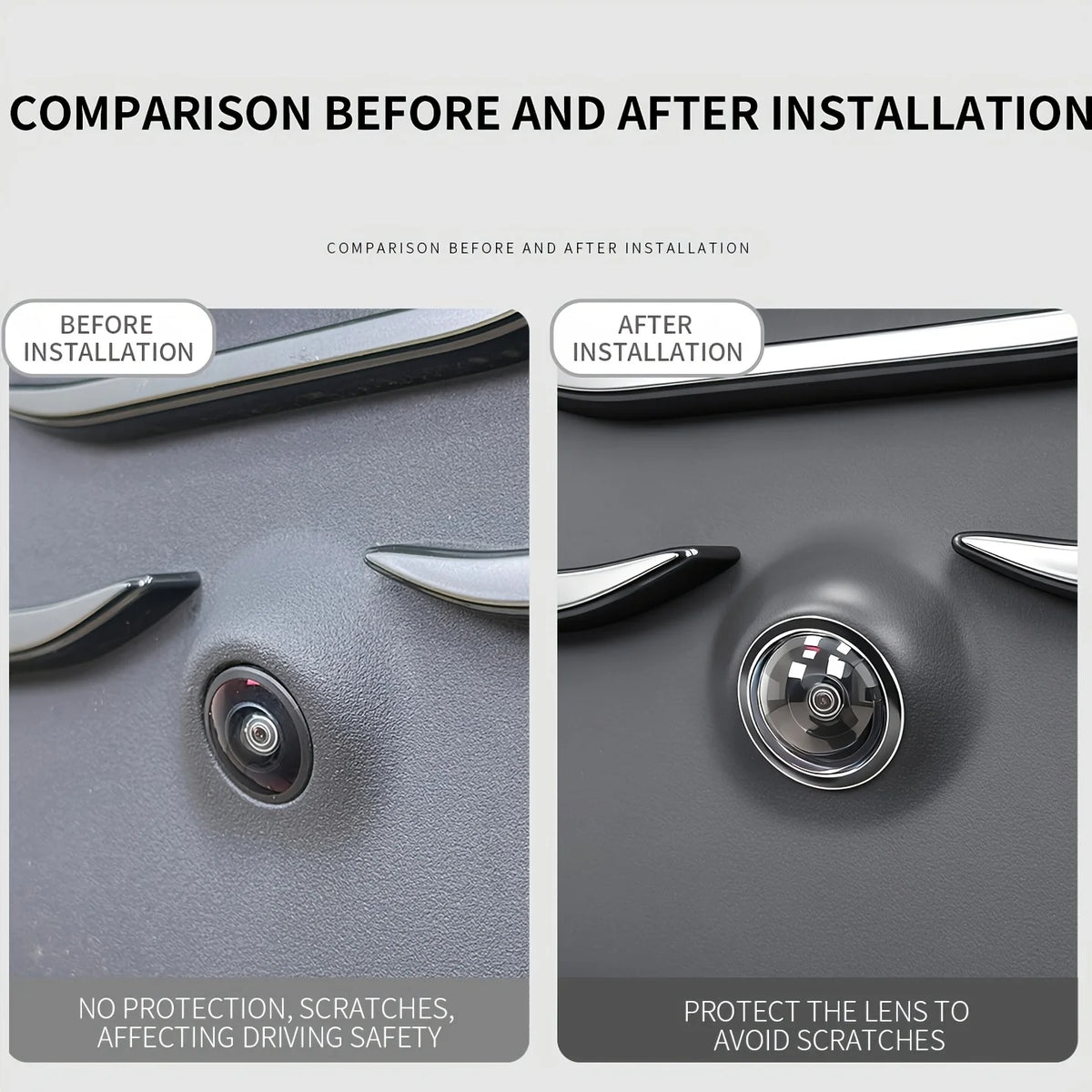 2-Piece Car Camera Lens Protector