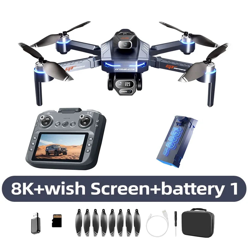 GT8 8K FPV Camera Drone with Obstacle Avoidance