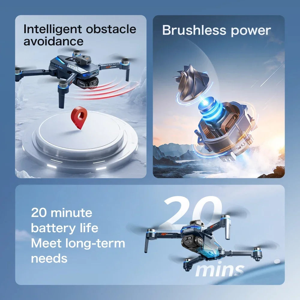 GT8 4K/8K FPV Camera Drone with Obstacle Avoidance